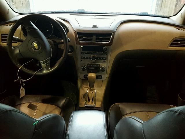 1G1ZG5E70CF210484 - 2012 CHEVROLET MALIBU LTZ ნაცრისფერი ფოტო 9