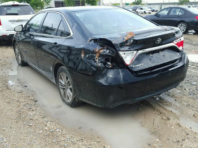 4T1BF1FK5FU979453 - 2015 TOYOTA CAMRY LE BLACK photo 3