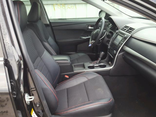 4T1BF1FK5FU979453 - 2015 TOYOTA CAMRY LE BLACK photo 5