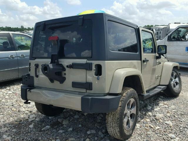 1C4AJWBGXHL726229 - 2017 JEEP WRANGLER S 棕色 照片 4