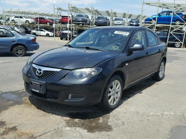 JM1BK32FX81863013 - 2008 MAZDA 3 I BLACK photo 2