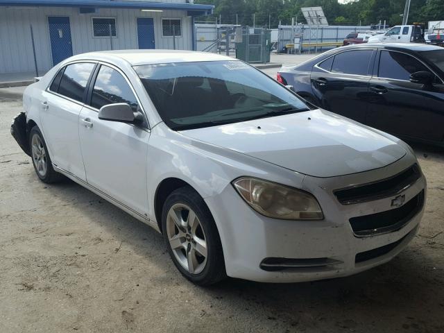 1G1ZC5E04A4103705 - 2010 CHEVROLET MALIBU 1LT WHITE photo 1