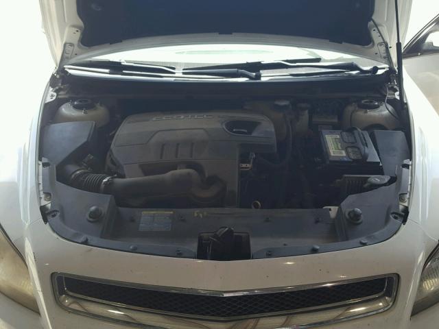 1G1ZC5E04A4103705 - 2010 CHEVROLET MALIBU 1LT WHITE photo 7