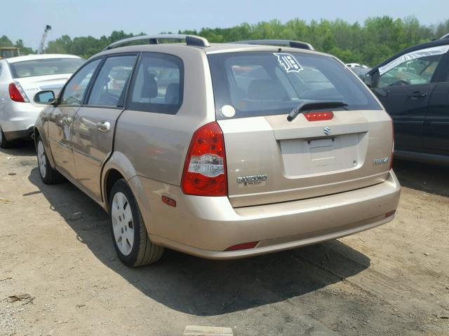 KL5JD86Z77K502585 - 2007 SUZUKI FORENZA BA TAN photo 3