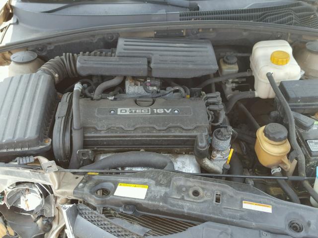 KL5JD86Z77K502585 - 2007 SUZUKI FORENZA BA TAN photo 7