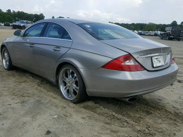 WDDDJ75X36A021902 - 2006 MERCEDES-BENZ CLS 500C GOLD photo 3