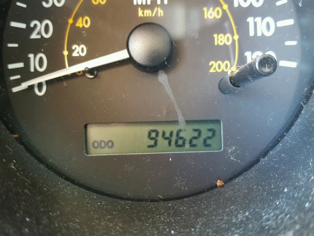 KL1TD66667B693923 - 2007 CHEVROLET AVEO BASE Marron photo 8