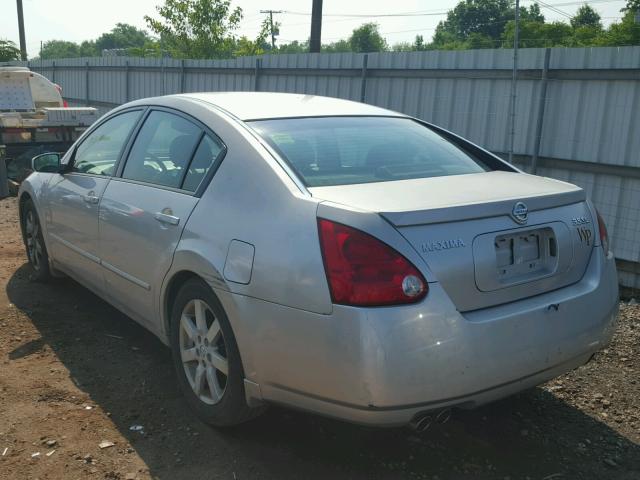 1N4BA41E04C814876 - 2004 NISSAN MAXIMA SE SILVER photo 3