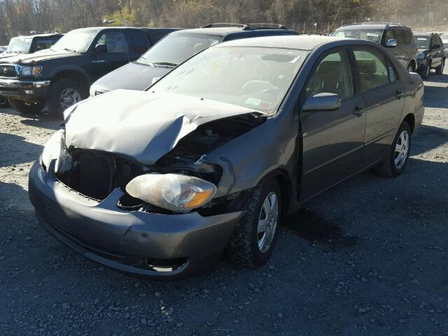 2T1BR32EX7C845270 - 2007 TOYOTA COROLLA CE GRAY photo 2