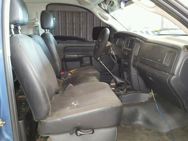 3D7KA26C84G211408 - 2004 DODGE RAM 2500 S BLUE photo 5
