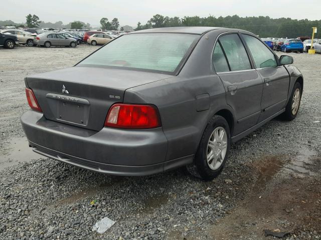 4A3AA46G23E146028 - 2003 MITSUBISHI GALANT ES GRAY photo 4