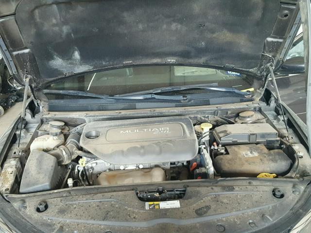 1C3CCCCB3GN102512 - 2016 CHRYSLER 200 C GRAY photo 7