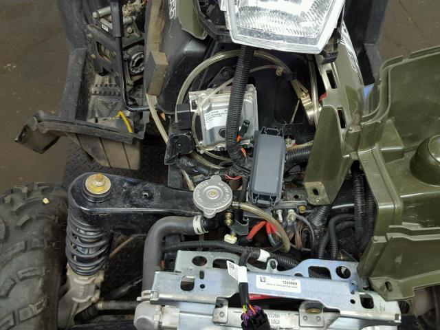 4XASEA327FA655408 - 2015 POLARIS SPORTSMAN GREEN photo 10
