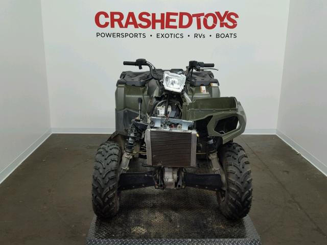 4XASEA327FA655408 - 2015 POLARIS SPORTSMAN GREEN photo 2