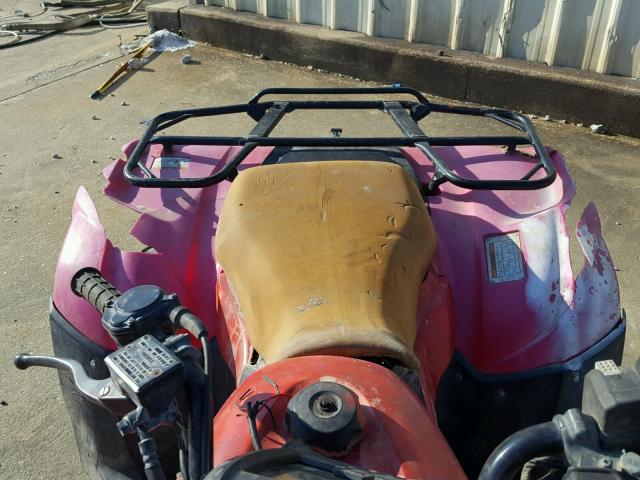 1HFTE3443A4304257 - 2010 HONDA TRX420 TM RED photo 6