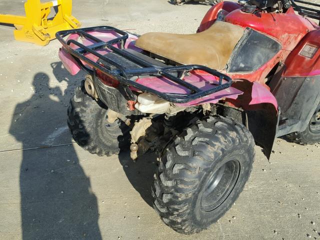 1HFTE3443A4304257 - 2010 HONDA TRX420 TM RED photo 9