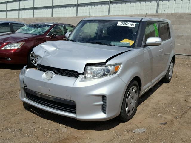 JTLZE4FE3CJ020541 - 2012 TOYOTA SCION XB Silber Foto 2