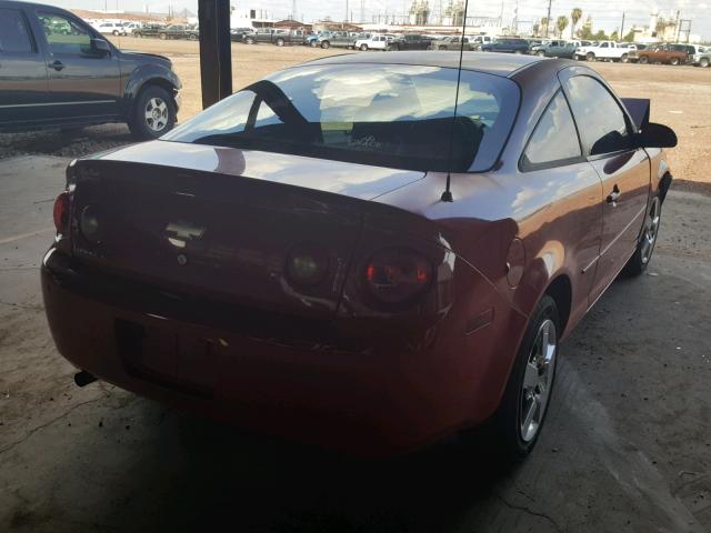 1G1AF1F56A7152345 - 2010 CHEVROLET COBALT 2LT RED photo 4