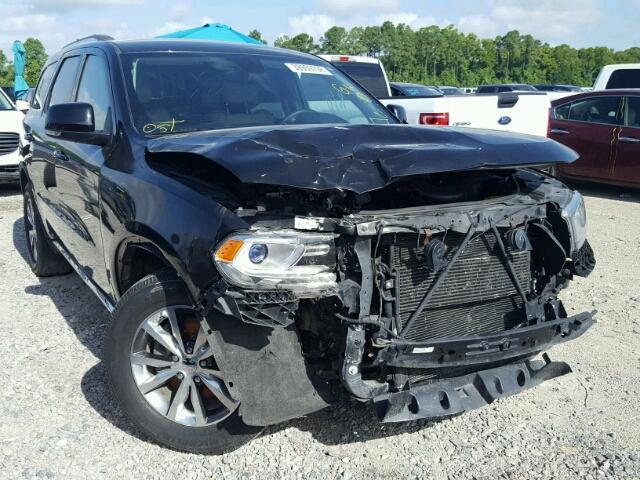 1C4RDHDG8GC308138 - 2016 DODGE DURANGO LI BLACK photo 1