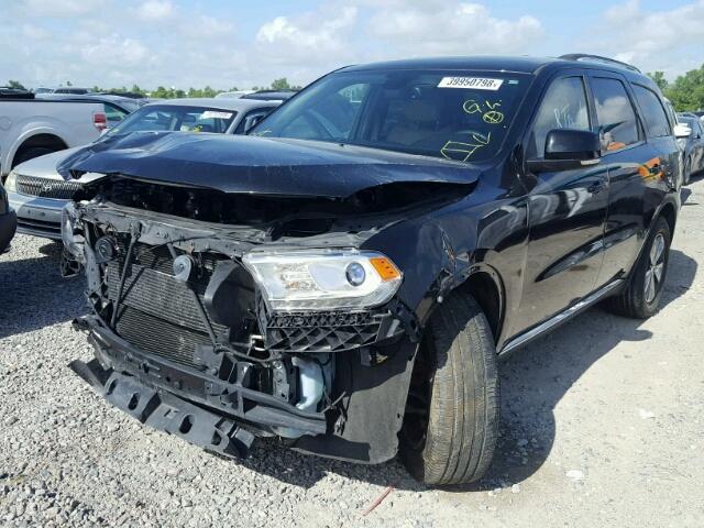 1C4RDHDG8GC308138 - 2016 DODGE DURANGO LI BLACK photo 2