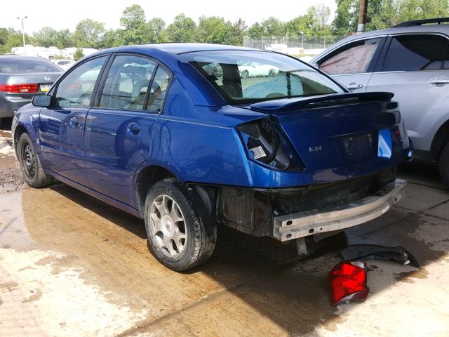 1G8AJ52F15Z116692 - 2005 SATURN ION LEVEL BLUE photo 3