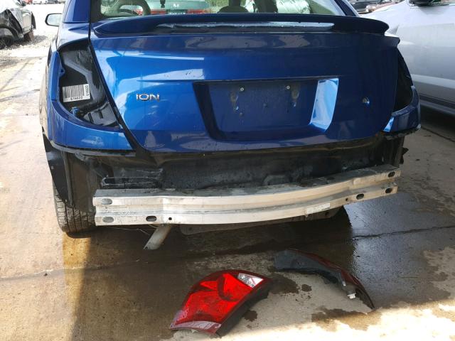1G8AJ52F15Z116692 - 2005 SATURN ION LEVEL BLUE photo 9