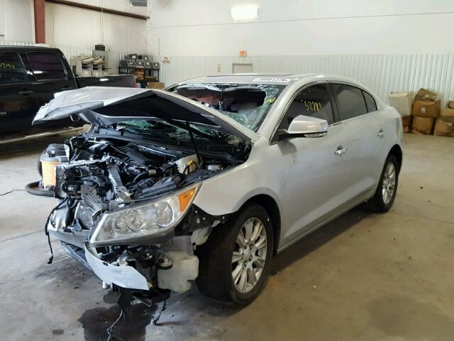 1G4GD5ER4CF243198 - 2012 BUICK LACROSSE P SILVER photo 2