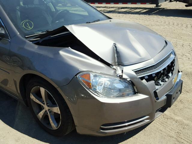 1G1ZC5E00CF168686 - 2012 CHEVROLET MALIBU 1LT 灰色 照片 9