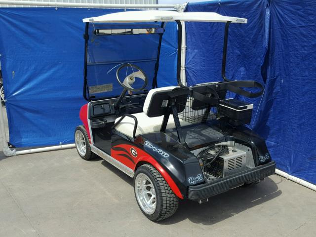 N0V1NPLATE01 - 1983 CLUB GOLF CART RED photo 3