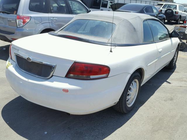 1C3EL45R45N520664 - 2005 CHRYSLER SEBRING WHITE photo 4