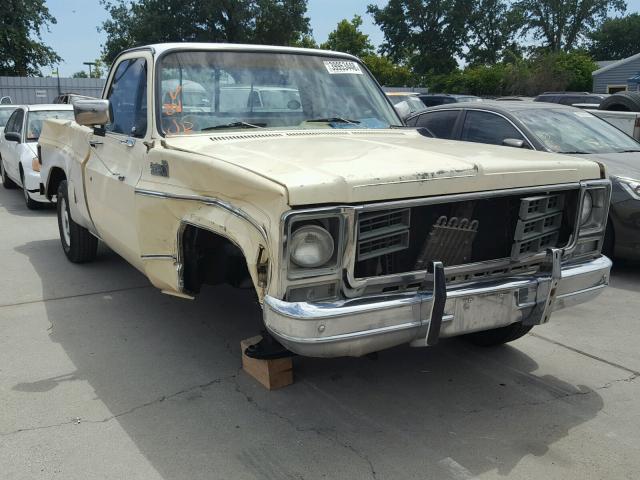 CCL249Z158769 - 1979 CHEVROLET C10 TAN photo 1