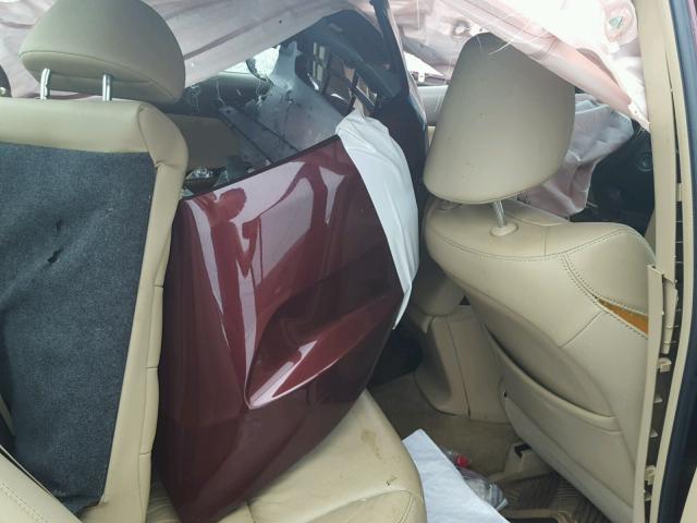 1HGCP26878A163561 - 2008 HONDA ACCORD EXL BURGUNDY photo 6