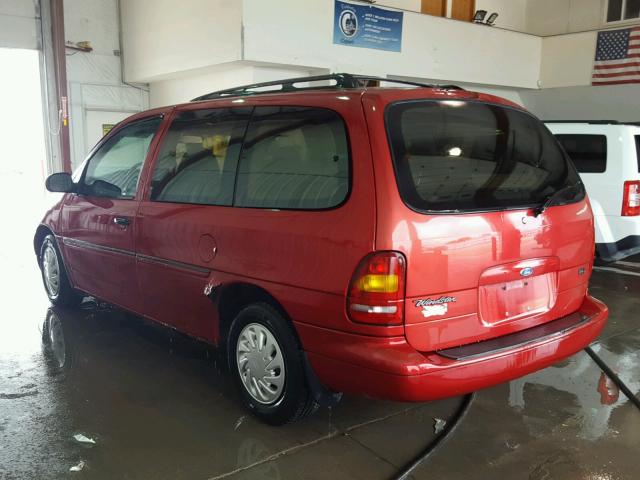 2FMDA5144WBB86304 - 1998 FORD WINDSTAR W RED photo 3