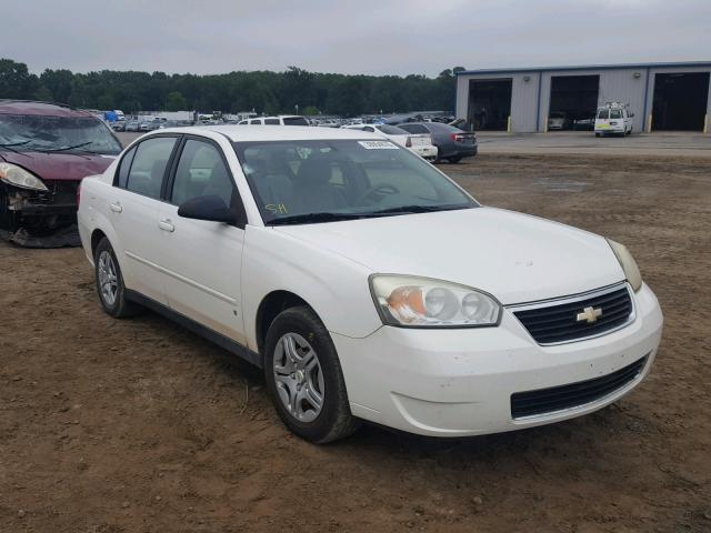 1G1ZS58F97F223497 - 2007 CHEVROLET MALIBU LS WHITE photo 1