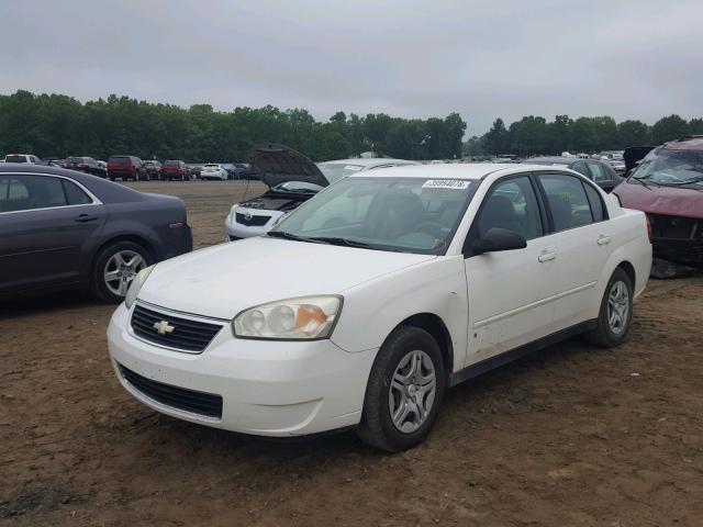 1G1ZS58F97F223497 - 2007 CHEVROLET MALIBU LS WHITE photo 2