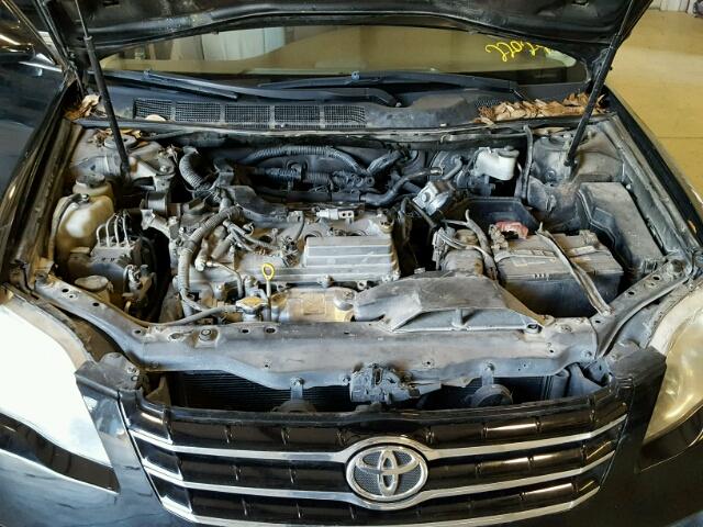 4T1BK36B57U220245 - 2007 TOYOTA AVALON XL BLACK photo 7