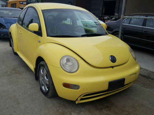 3VWBC21C7XM440175 - 1999 VOLKSWAGEN NEW BEETLE YELLOW photo 1