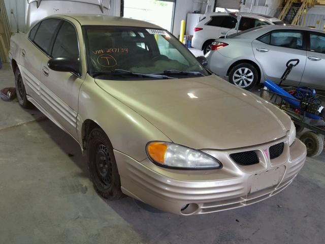 1G2NF52F02C297134 - 2002 PONTIAC GRAND AM S 棕色 照片 1