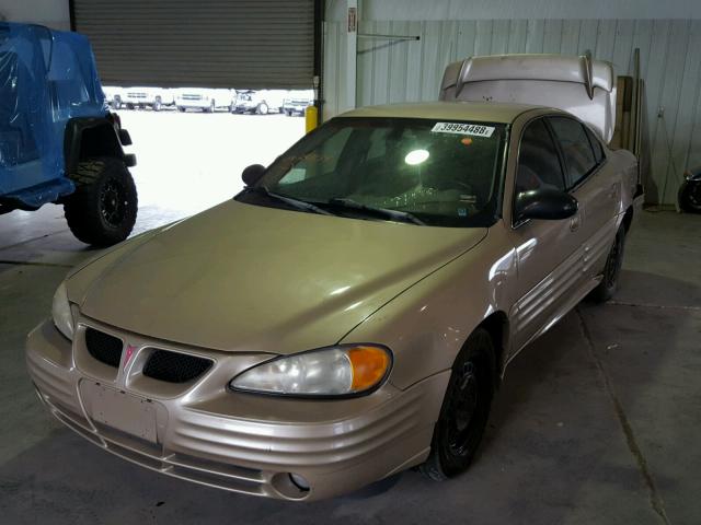 1G2NF52F02C297134 - 2002 PONTIAC GRAND AM S 棕色 照片 2