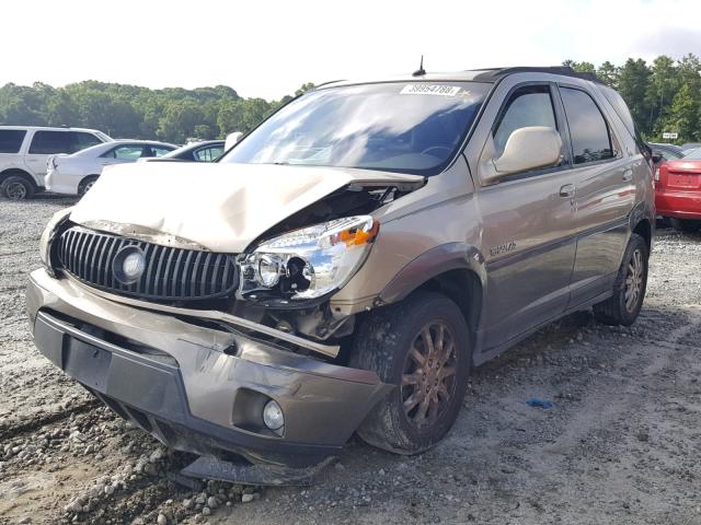 3G5DA03E73S578199 - 2003 BUICK RENDEZVOUS TAN photo 2