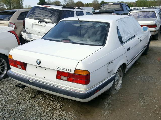 WBAGC8313LDC76193 - 1990 BMW 750 IL WHITE photo 4