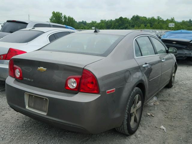 1G1ZC5E0XCF108317 - 2012 CHEVROLET MALIBU 1LT 棕色 照片 4