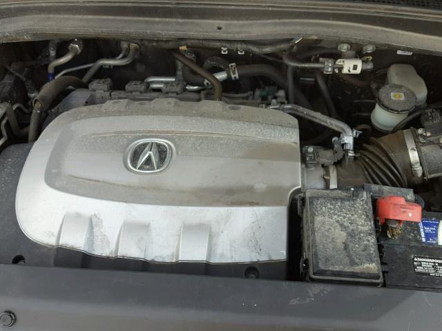 2HNYD2H83CH543303 - 2012 ACURA MDX ADVANC CHARCOAL photo 7