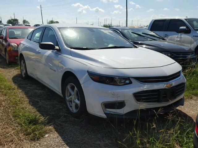 1G1ZB5ST7GF282658 - 2016 CHEVROLET MALIBU LS WHITE photo 1