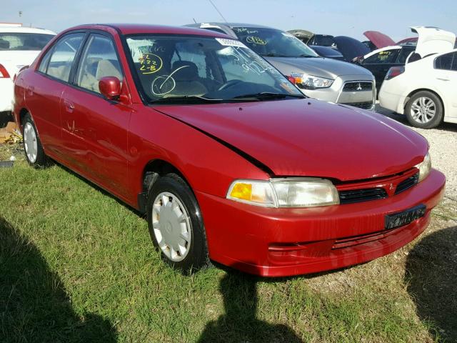 JA3AY36C01U006647 - 2001 MITSUBISHI MIRAGE RED photo 1