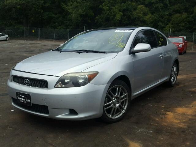 JTKDE177660133066 - 2006 TOYOTA SCION TC SILVER photo 2