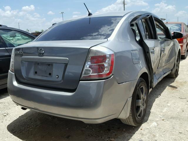 3N1AB61E09L633208 - 2009 NISSAN SENTRA 2.0 GRAY photo 4