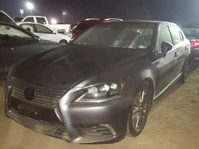 JTHBL1EF2D5123180 - 2013 LEXUS LS BLACK photo 2