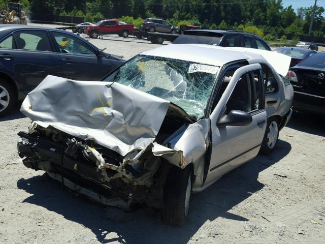 1N4AB41D9WC758682 - 1998 NISSAN SENTRA E SILVER photo 2