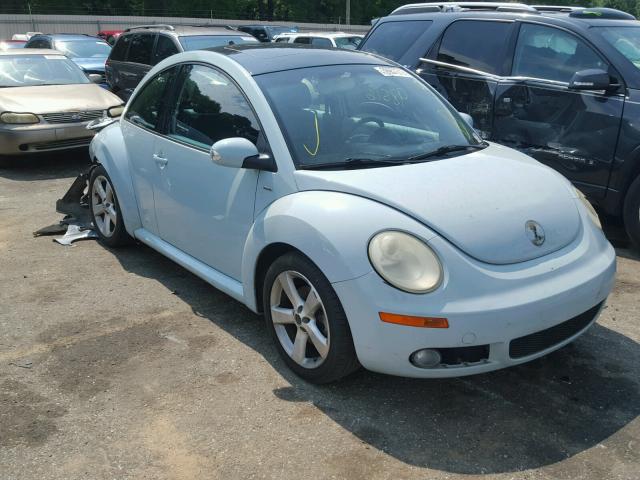 3VWRW3AG9AM028605 - 2010 VOLKSWAGEN NEW BEETLE BLUE photo 1